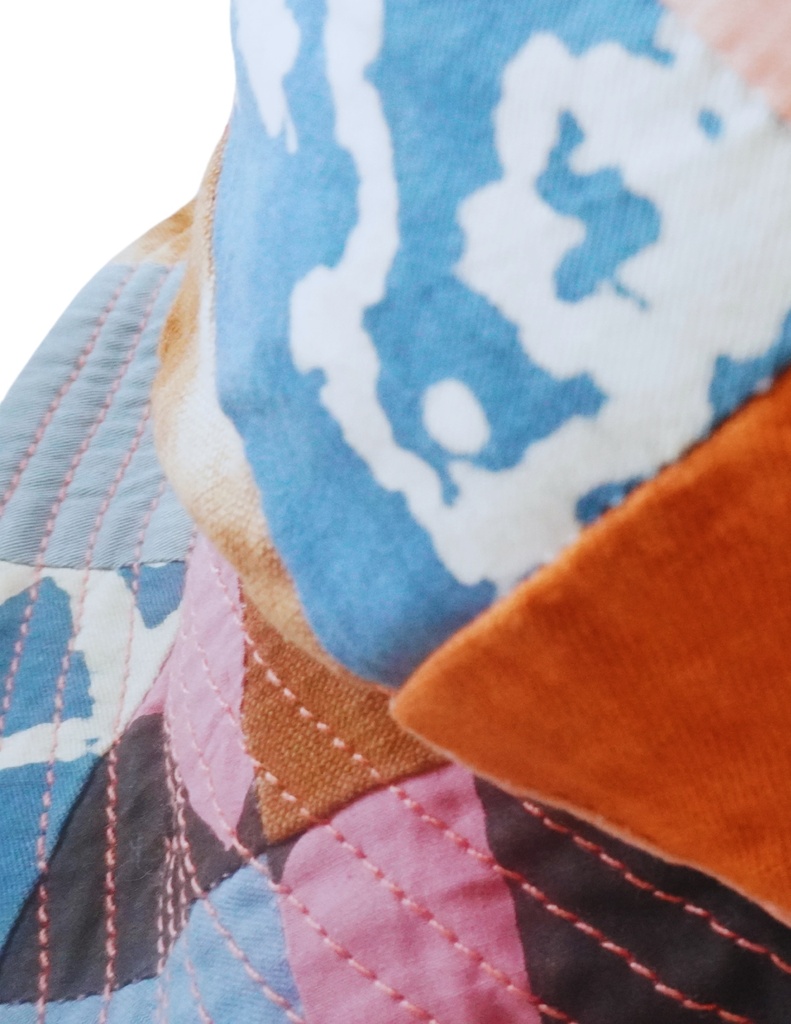 BUCKET HAT, MIX 2, PATCHWORK, COTTON