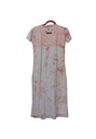 SHANTI KURTA, PINK-WHITE, SHIBORI BATIK, COTTON