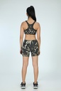 SPORTS SHORTS, IRON, SHIBORI SPRAY CRUSHING, COTTON