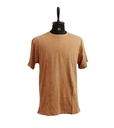 PLAIN T-SHIRT, BROWN, COTTON