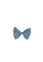 TUXEDO HAIRCLIP, SINGLE, SMALL, BLUE-WHITE