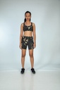 SPORTS BRA, IRON, SHIBORI SPRAY CRUSHING, COTTON