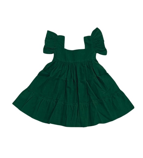 [DRE-BBY-PT-NON-COT/2_3] BABY PAA DRESS, PETROL, COTTON