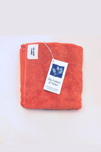 [TOW-LAR-PK-NON-COT] LARGE TOWEL, PINK, PLAIN, COTTON